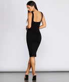 Classic Chic Midi Dress