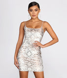 Smooth Charmer Velvet Mini Dress
