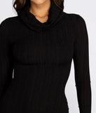On A Roll Long Sleeve Mini Dress