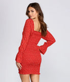 Floral Flair Smocked Mini Dress