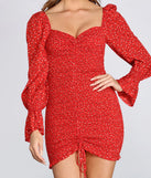 Floral Flair Smocked Mini Dress