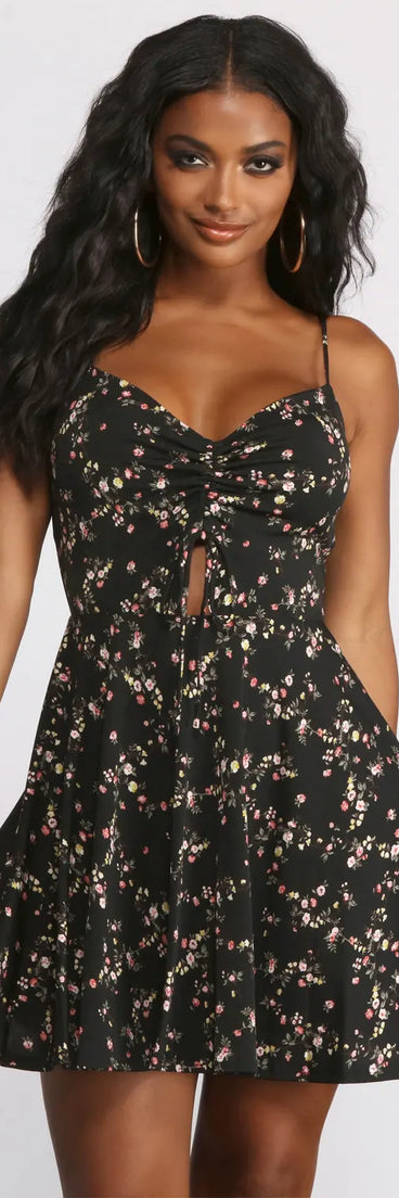 Floral Flirt Skater Dress