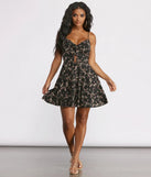 Floral Flirt Skater Dress