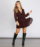 Romancing Ruffles Skater Dress