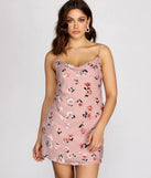 Forever Floral Mesh Burnout Velvet Mini Dress