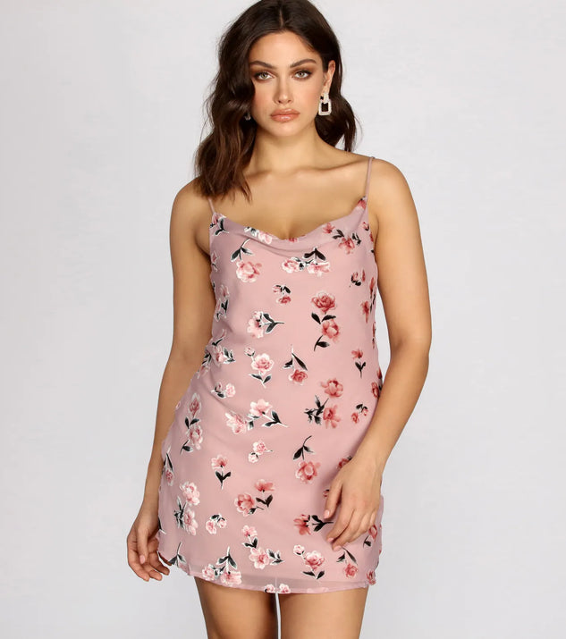 Forever Floral Mesh Burnout Velvet Mini Dress