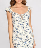 Nothin' But A Sweet Thing Floral Mini Dress