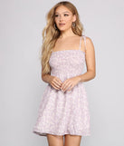 Brunch Babe Smocked Floral Dress