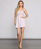 Brunch Babe Smocked Floral Dress
