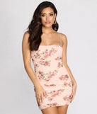 Fawning Over Florals Mini Dress