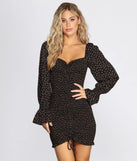 Floral Stunner Smocked Mini Dress