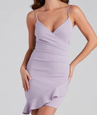 Sweet like Candy Ruffle Mini Dress
