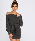 Keepin' Knit Cozy Sweater Dress