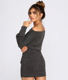 Keepin' Knit Cozy Sweater Dress