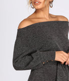 Keepin' Knit Cozy Sweater Dress