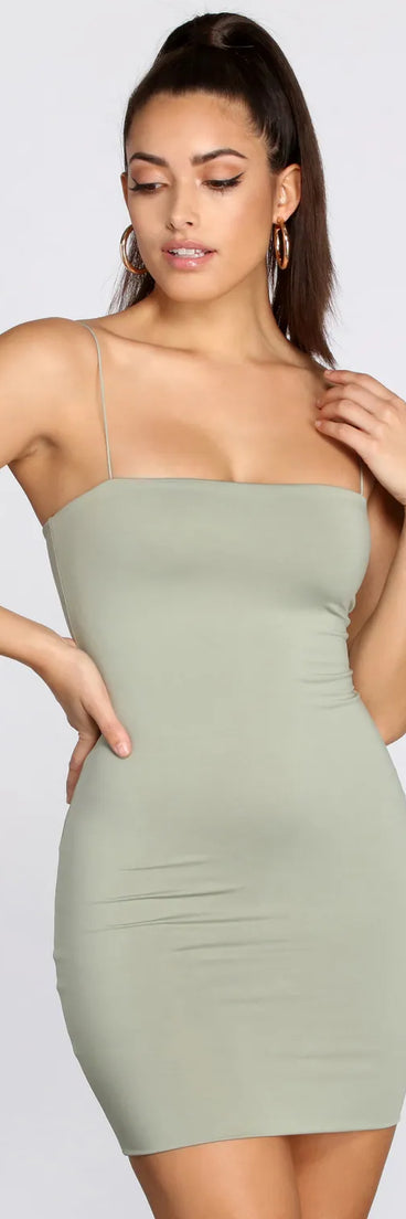 Too Fab Knit Mini Dress