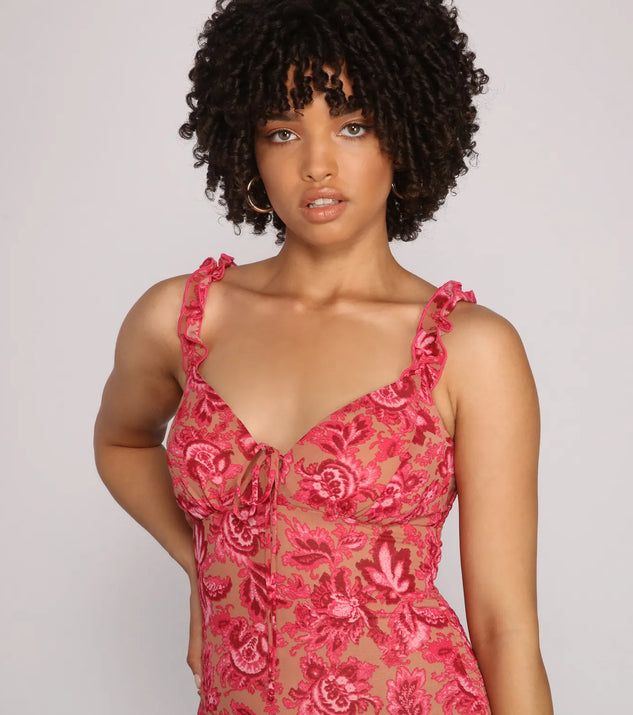 Pretty And Chic Paisley Printed Mini Dress | Windsor