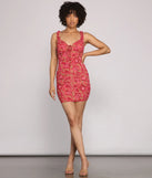 Pretty And Chic Paisley Printed Mini Dress