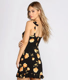 Bring On The Floral Mini Dress