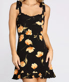 Bring On The Floral Mini Dress