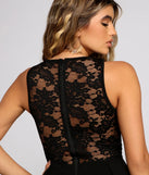 This Moment Floral Lace Skater Dress