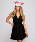 This Moment Floral Lace Skater Dress