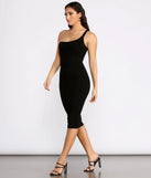 You're The One Bodycon Midi Dress