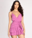 Swing Into It Ruffle Mini Dress