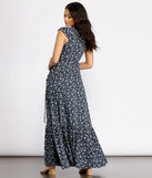 Flaunt Those Florals Waist Tie Dress