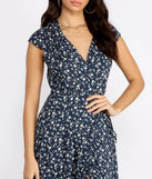 Flaunt Those Florals Waist Tie Dress