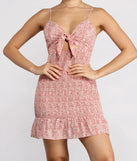 Brunch Babe Floral Mini Dress