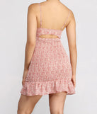 Brunch Babe Floral Mini Dress