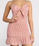 Brunch Babe Floral Mini Dress