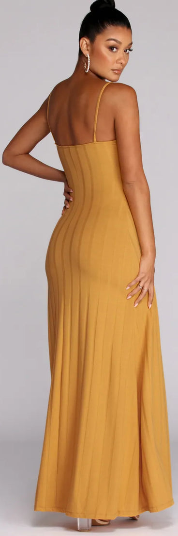 Button Down Beauty Maxi Dress