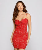 Such A Charmer Ditsy Floral Mini Dress
