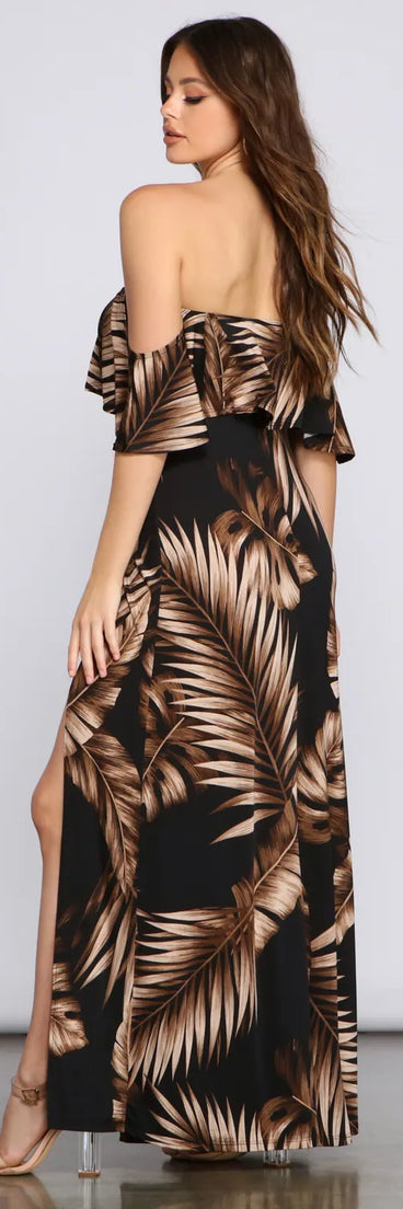 Bring The Heat Maxi Dress