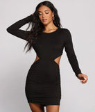 Cut To The Chase Knit Mini Dress