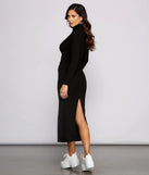 Basic Mood Ribbed Knit Maxi Dress