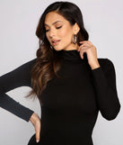Basic Mood Ribbed Knit Maxi Dress