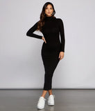 Basic Mood Ribbed Knit Maxi Dress