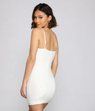 Stylish And Lovely Eyelet Mini Dress