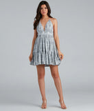 Free-Spirited Darling Tie-Dye Mini Dress