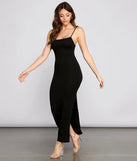 Basic Vibes Cutout Maxi Dress