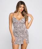 Spotted In Style Leopard Mini Dress
