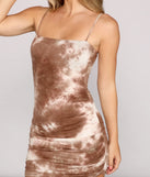 Major Trendsetter Tie-Dye Mini Dress