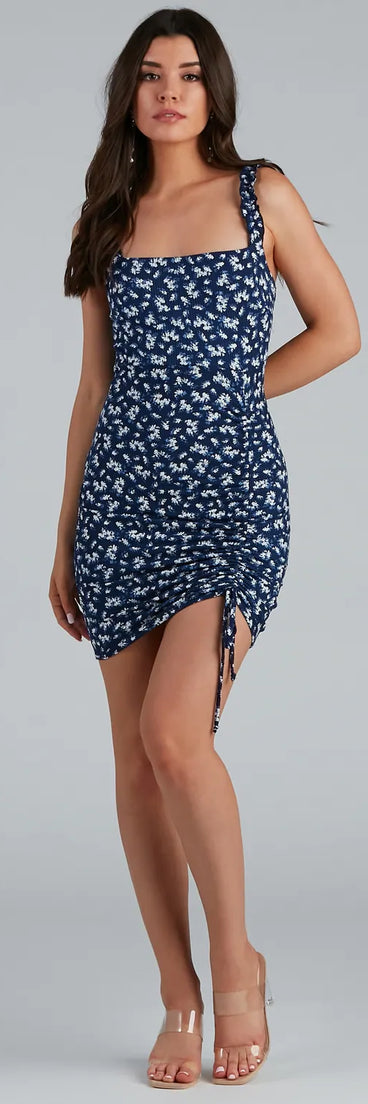 Perfect Pick Ditsy Floral Mini Dress