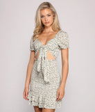 Effortlessly Pretty Floral Mini Dress