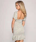 Effortlessly Pretty Floral Mini Dress