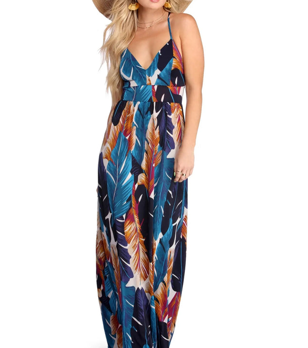 Bring The Heat Maxi Dress