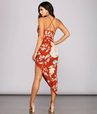 Floral Stunner Midi Dress